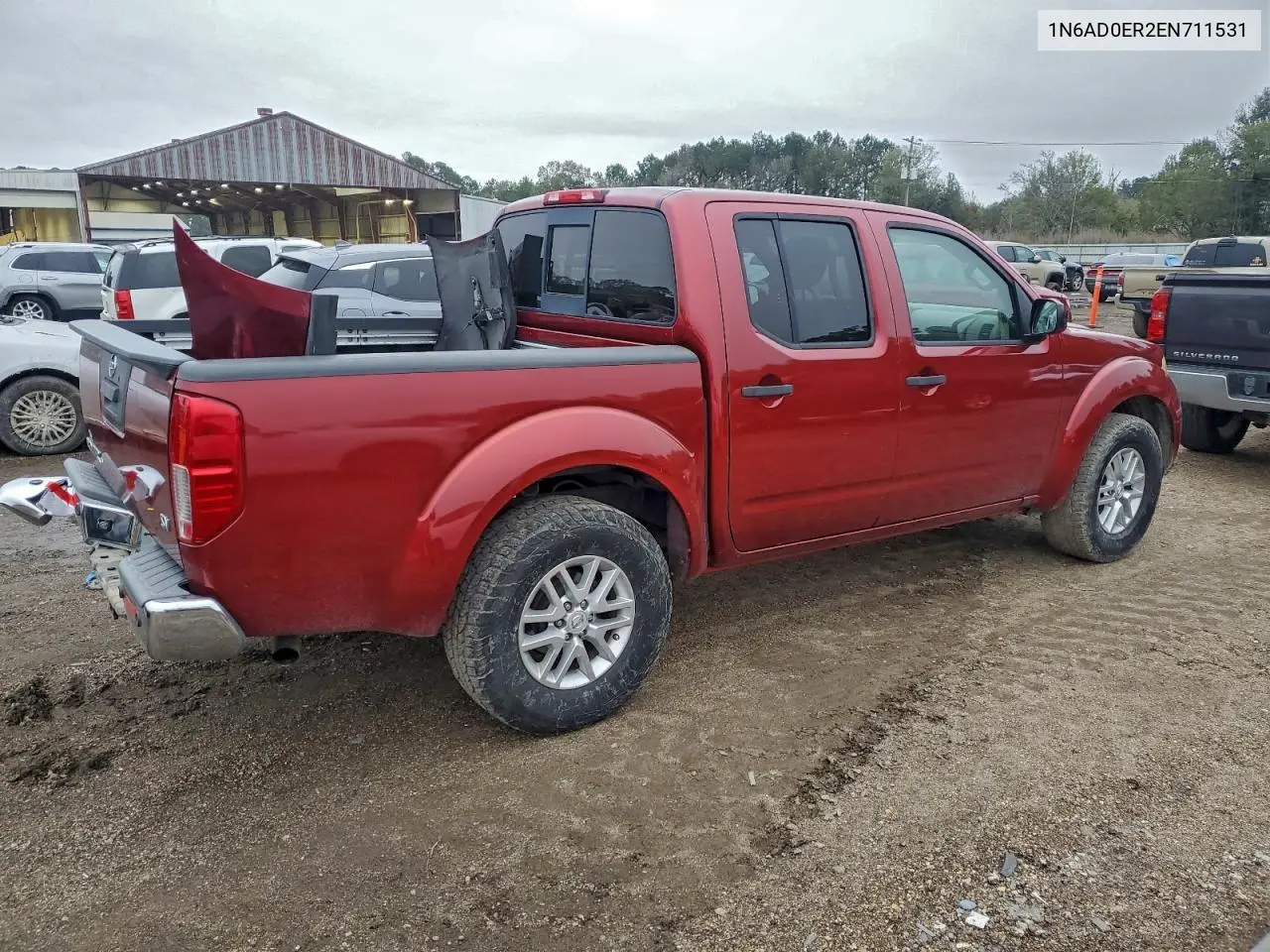 1N6AD0ER2EN711531 2014 Nissan Frontier S
