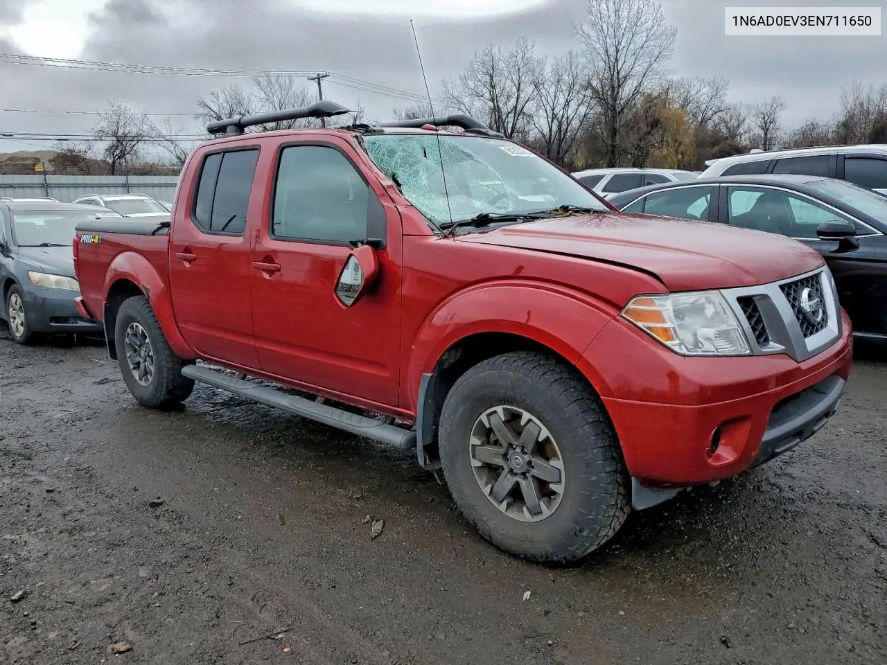1N6AD0EV3EN711650 2014 Nissan Frontier S