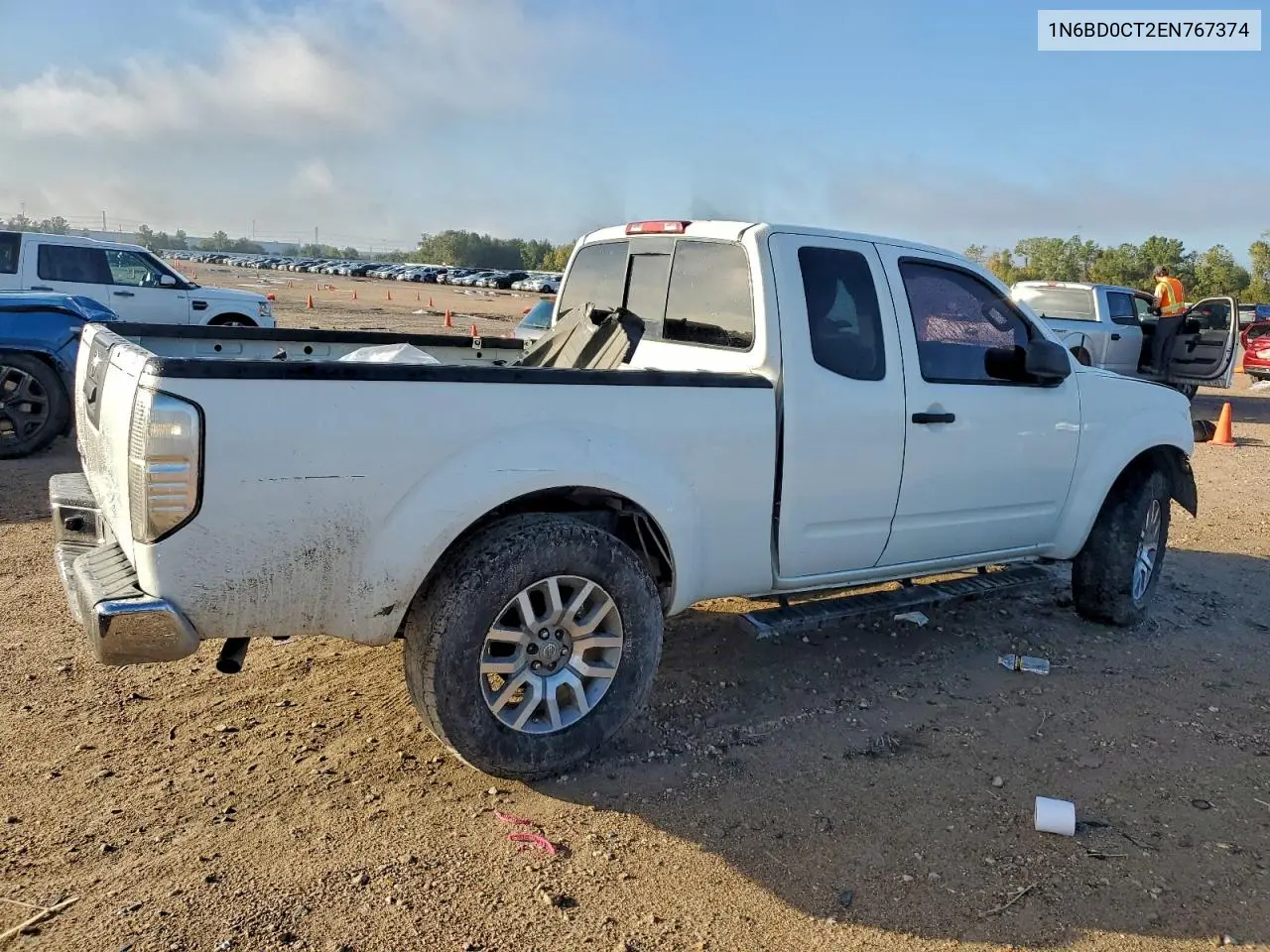 1N6BD0CT2EN767374 2014 Nissan Frontier S