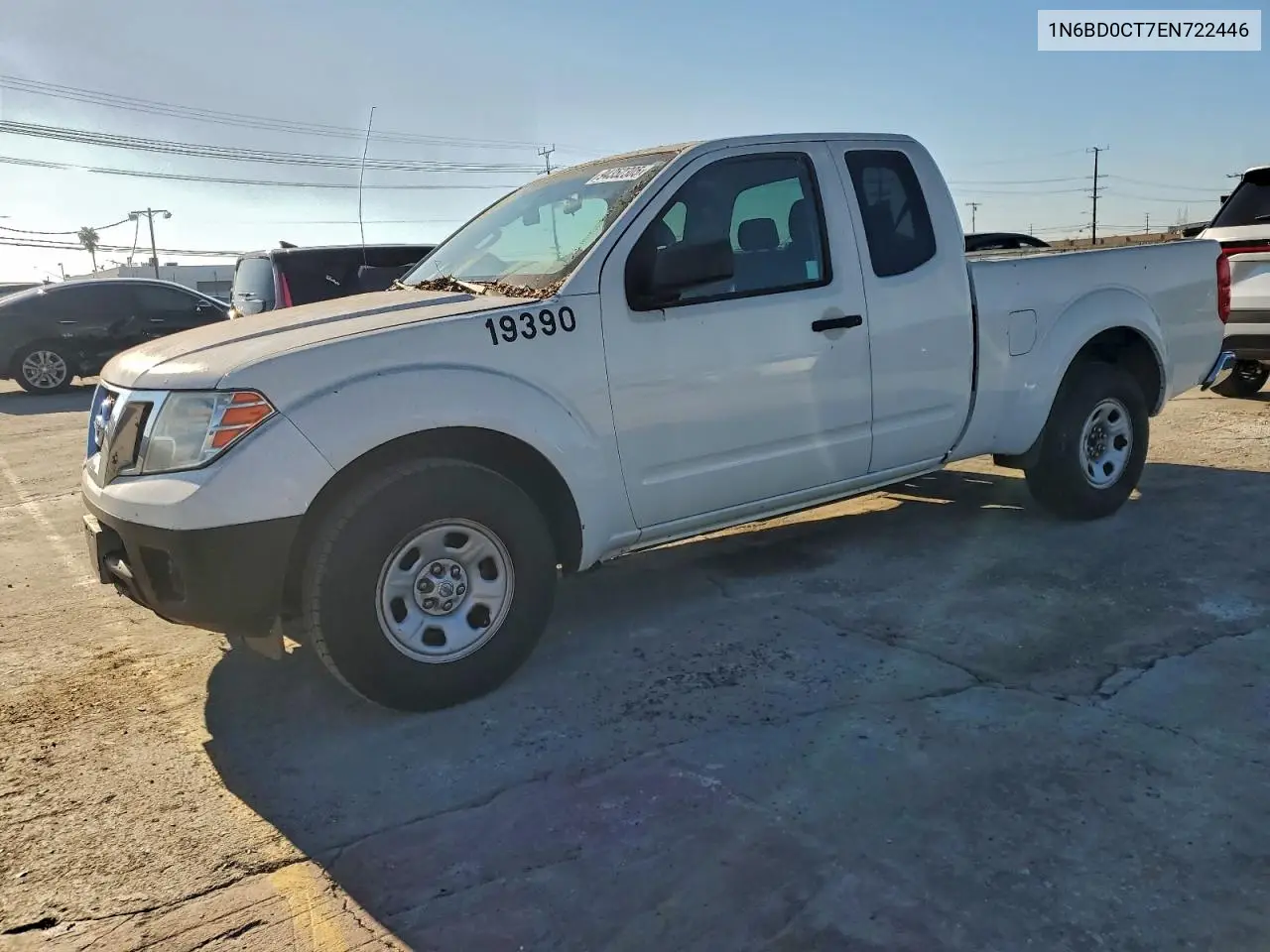 1N6BD0CT7EN722446 2014 Nissan Frontier S