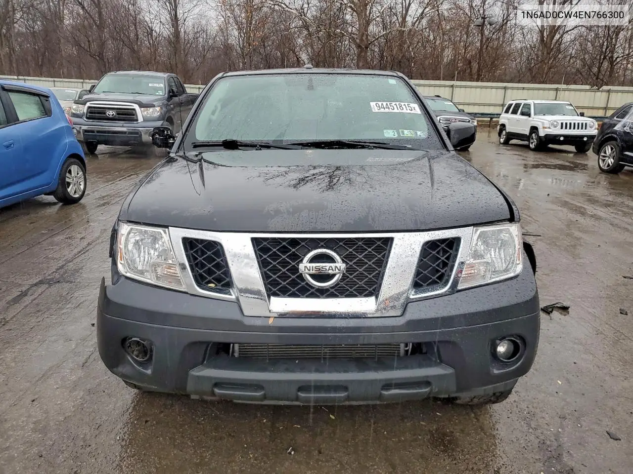 1N6AD0CW4EN766300 2014 Nissan Frontier Sv