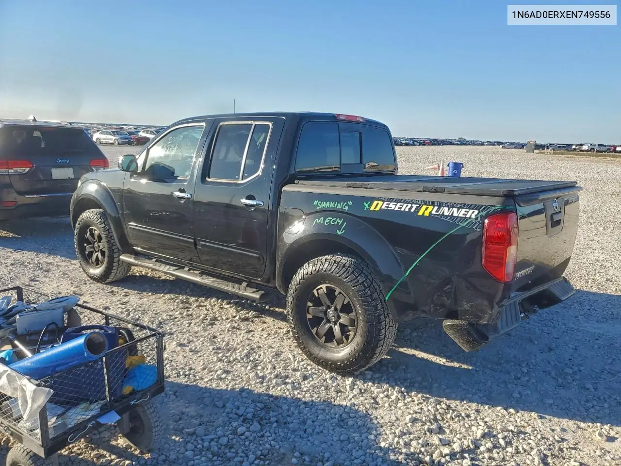 1N6AD0ERXEN749556 2014 Nissan Frontier S