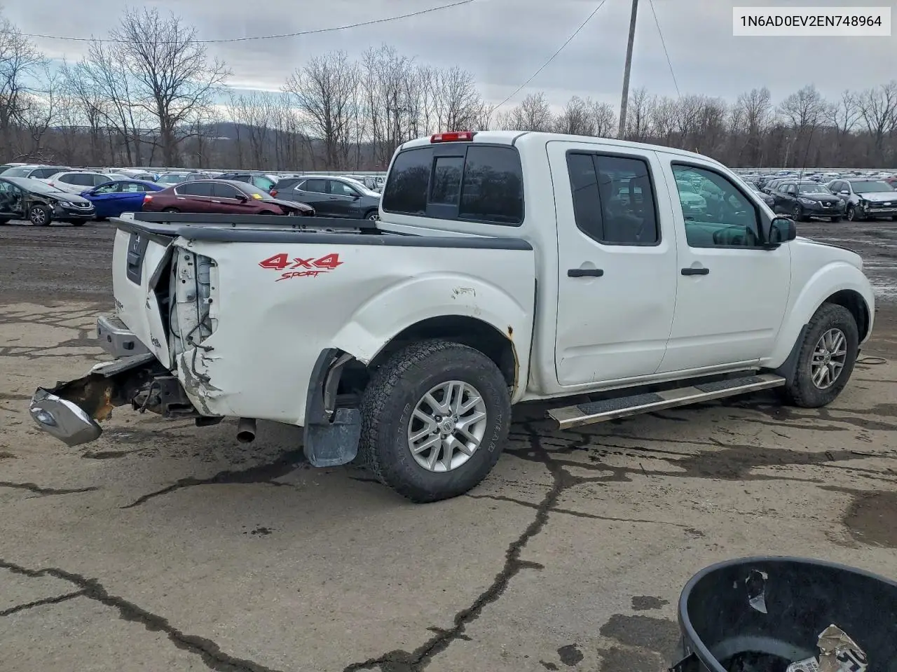 1N6AD0EV2EN748964 2014 Nissan Frontier S