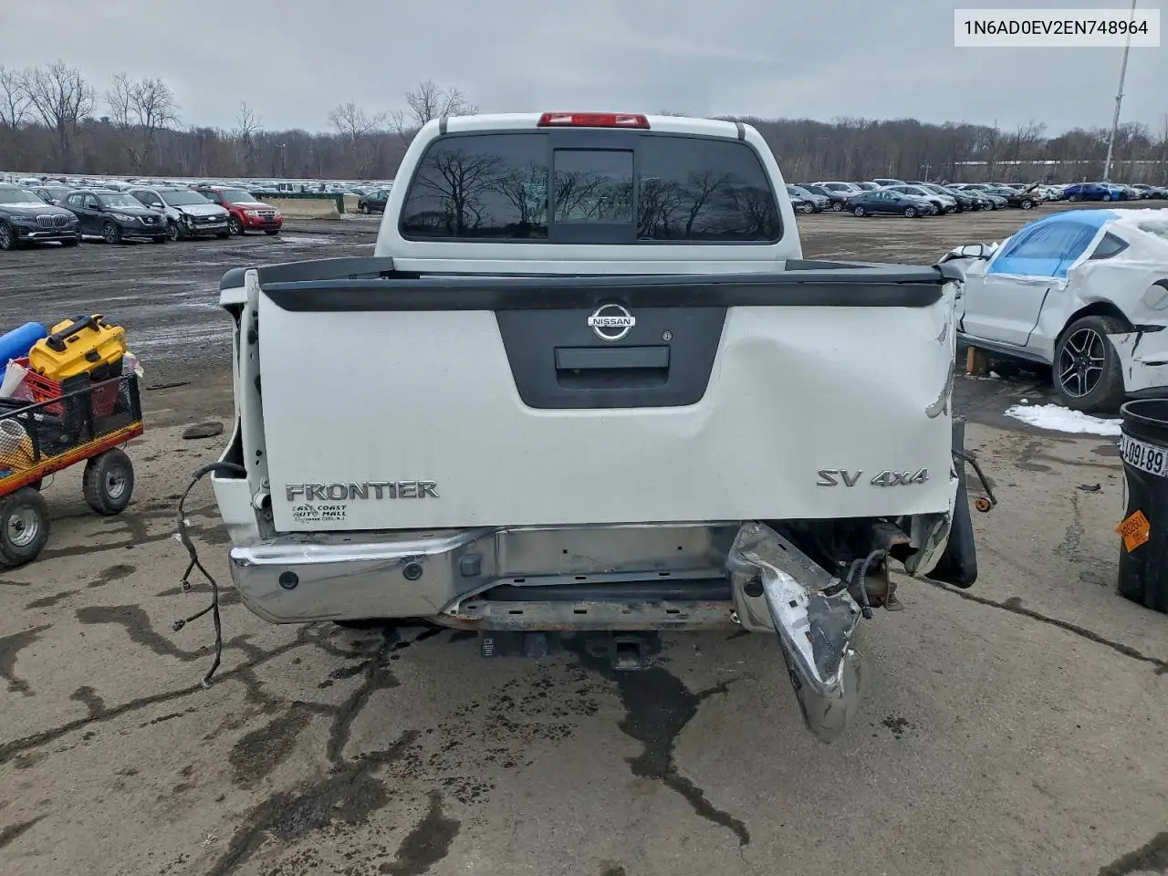 1N6AD0EV2EN748964 2014 Nissan Frontier S