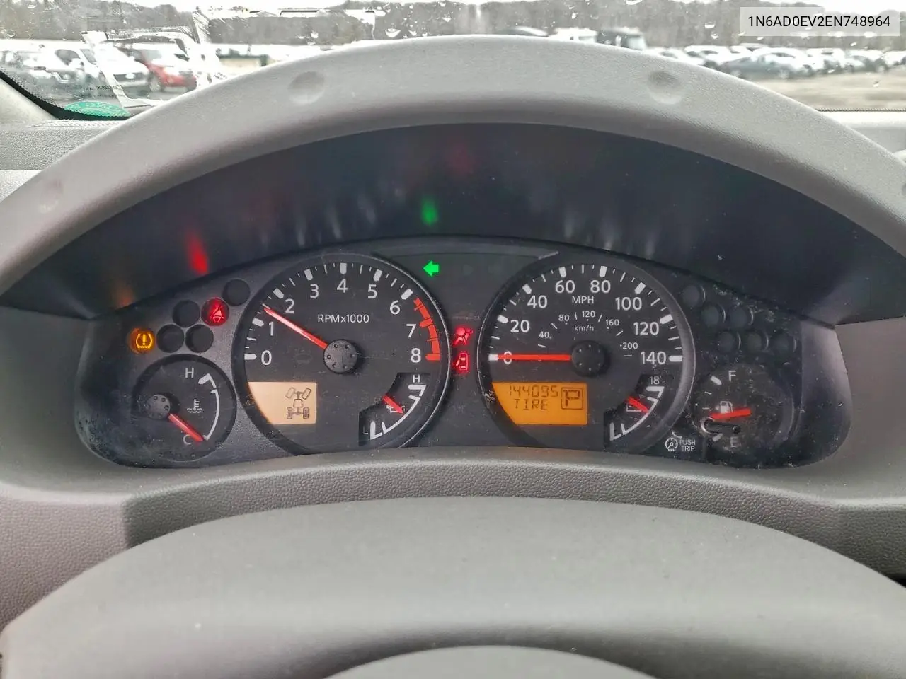 1N6AD0EV2EN748964 2014 Nissan Frontier S