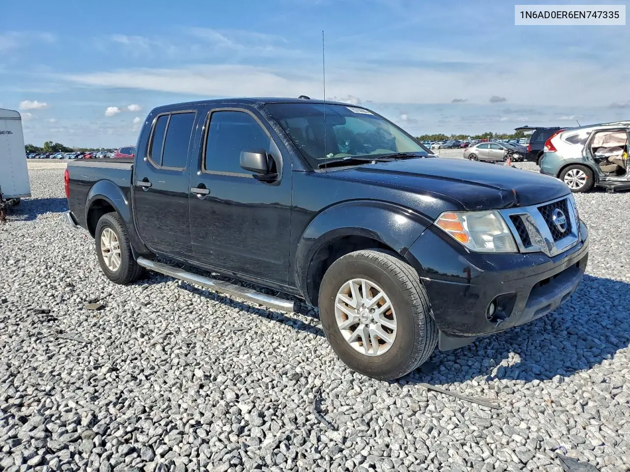1N6AD0ER6EN747335 2014 Nissan Frontier S