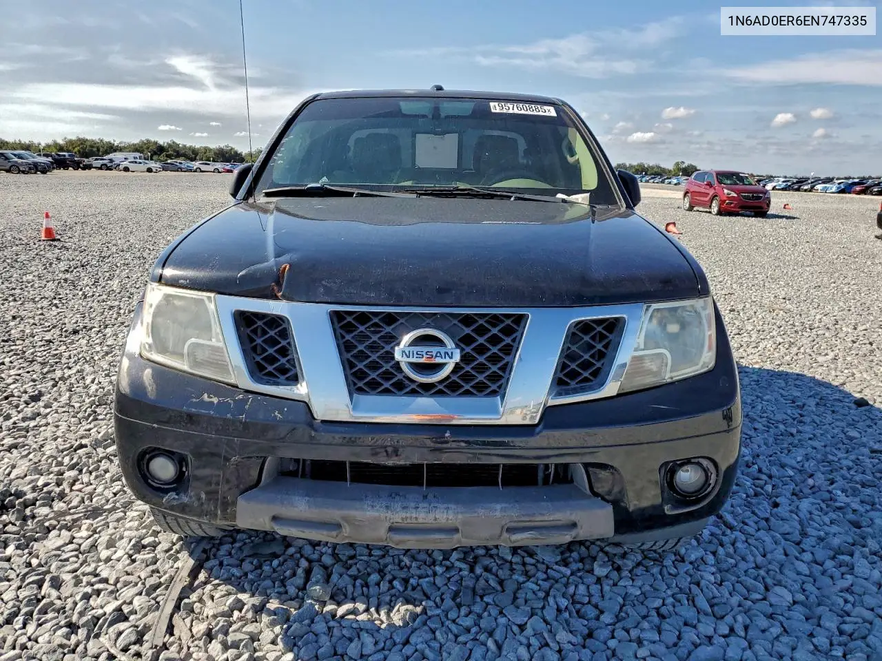 1N6AD0ER6EN747335 2014 Nissan Frontier S