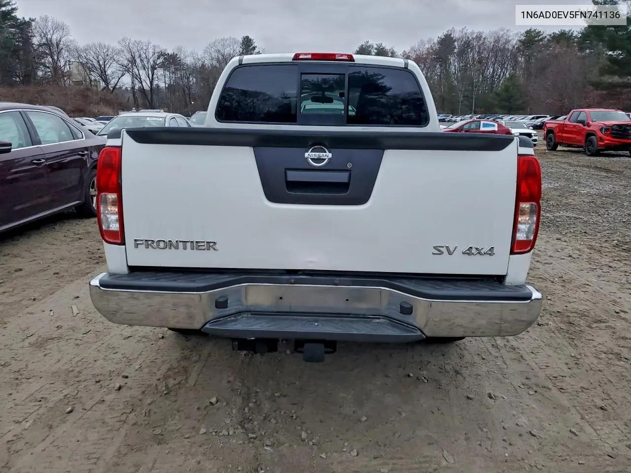 1N6AD0EV5FN741136 2015 Nissan Frontier S