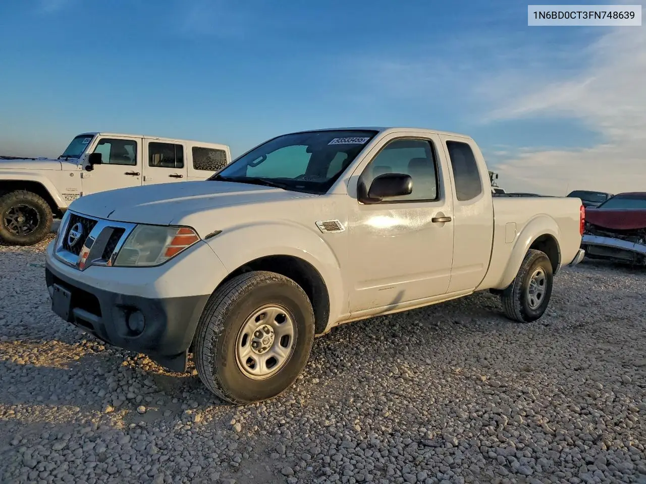 1N6BD0CT3FN748639 2015 Nissan Frontier S