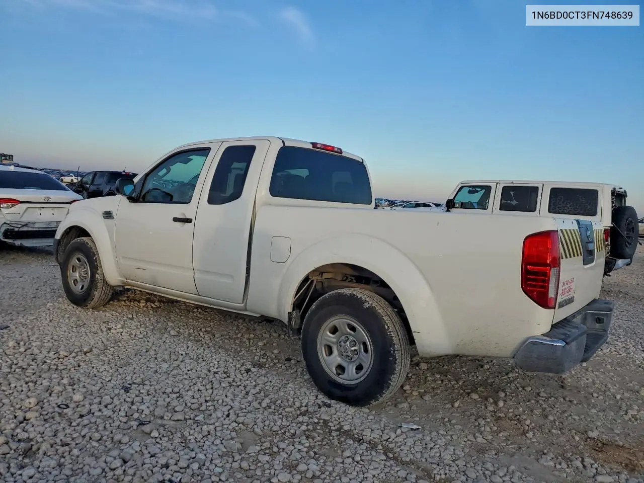 1N6BD0CT3FN748639 2015 Nissan Frontier S