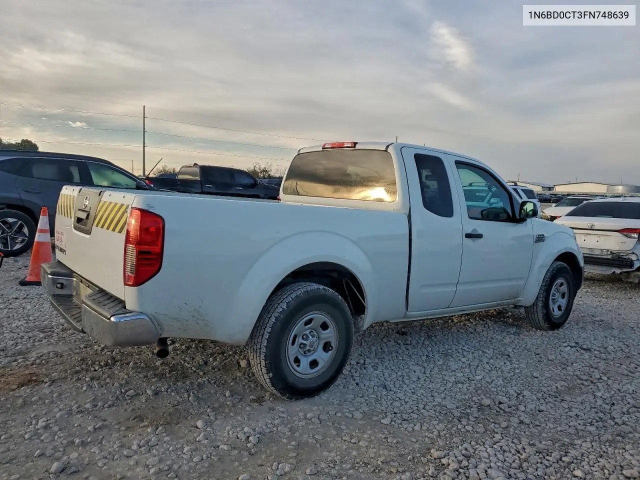 1N6BD0CT3FN748639 2015 Nissan Frontier S