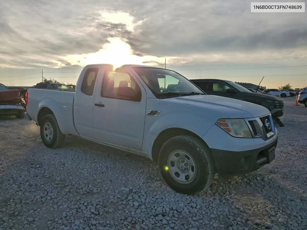 1N6BD0CT3FN748639 2015 Nissan Frontier S