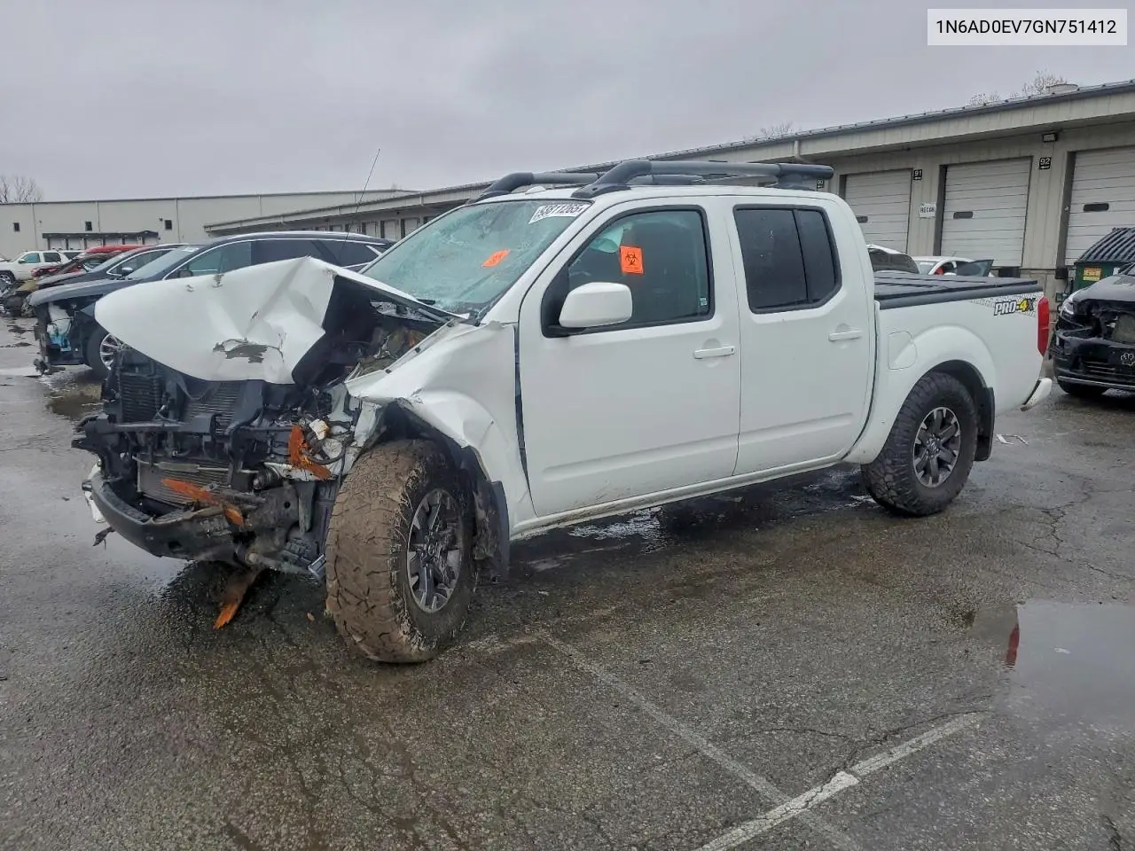 1N6AD0EV7GN751412 2016 Nissan Frontier S