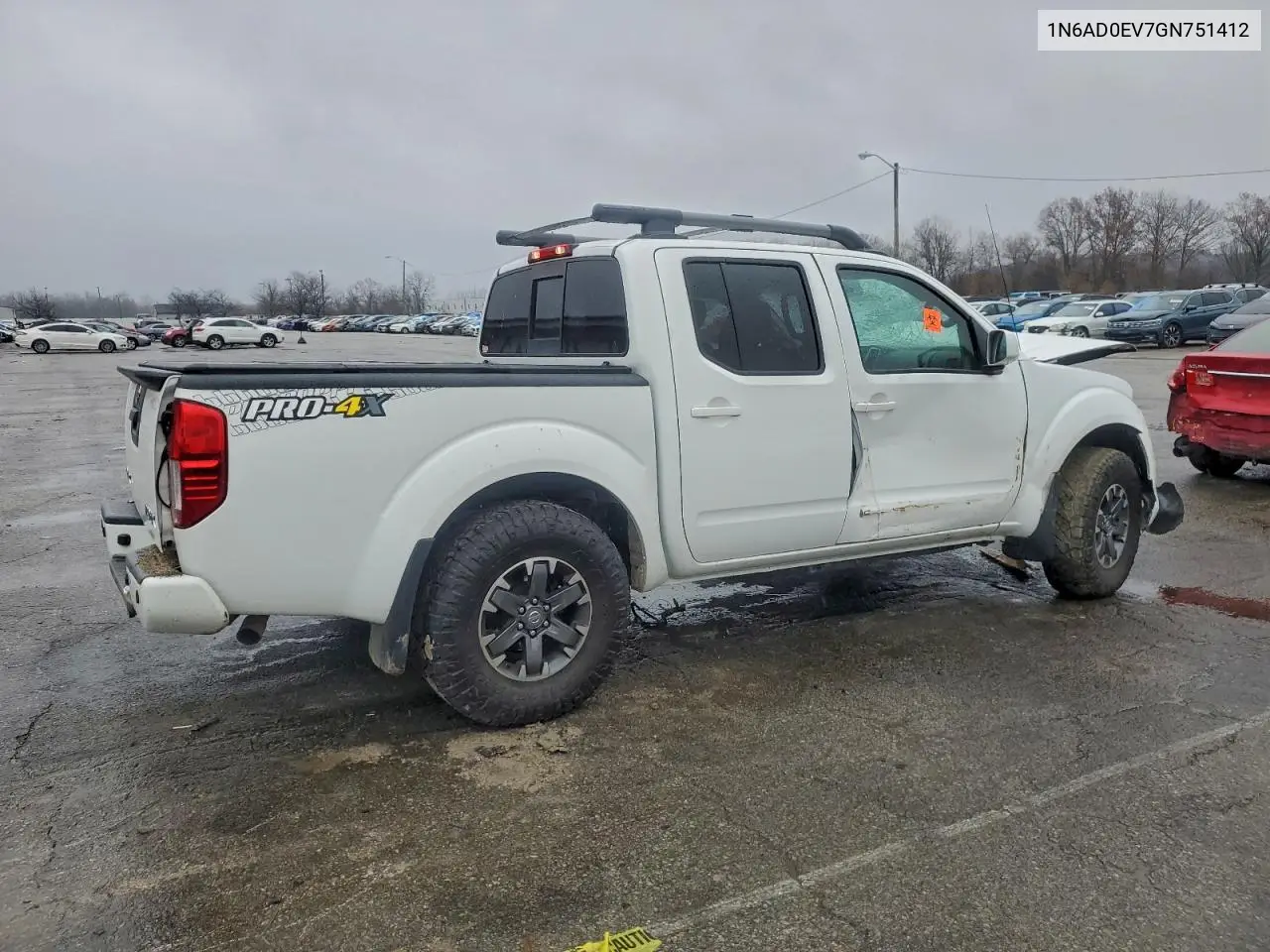 1N6AD0EV7GN751412 2016 Nissan Frontier S