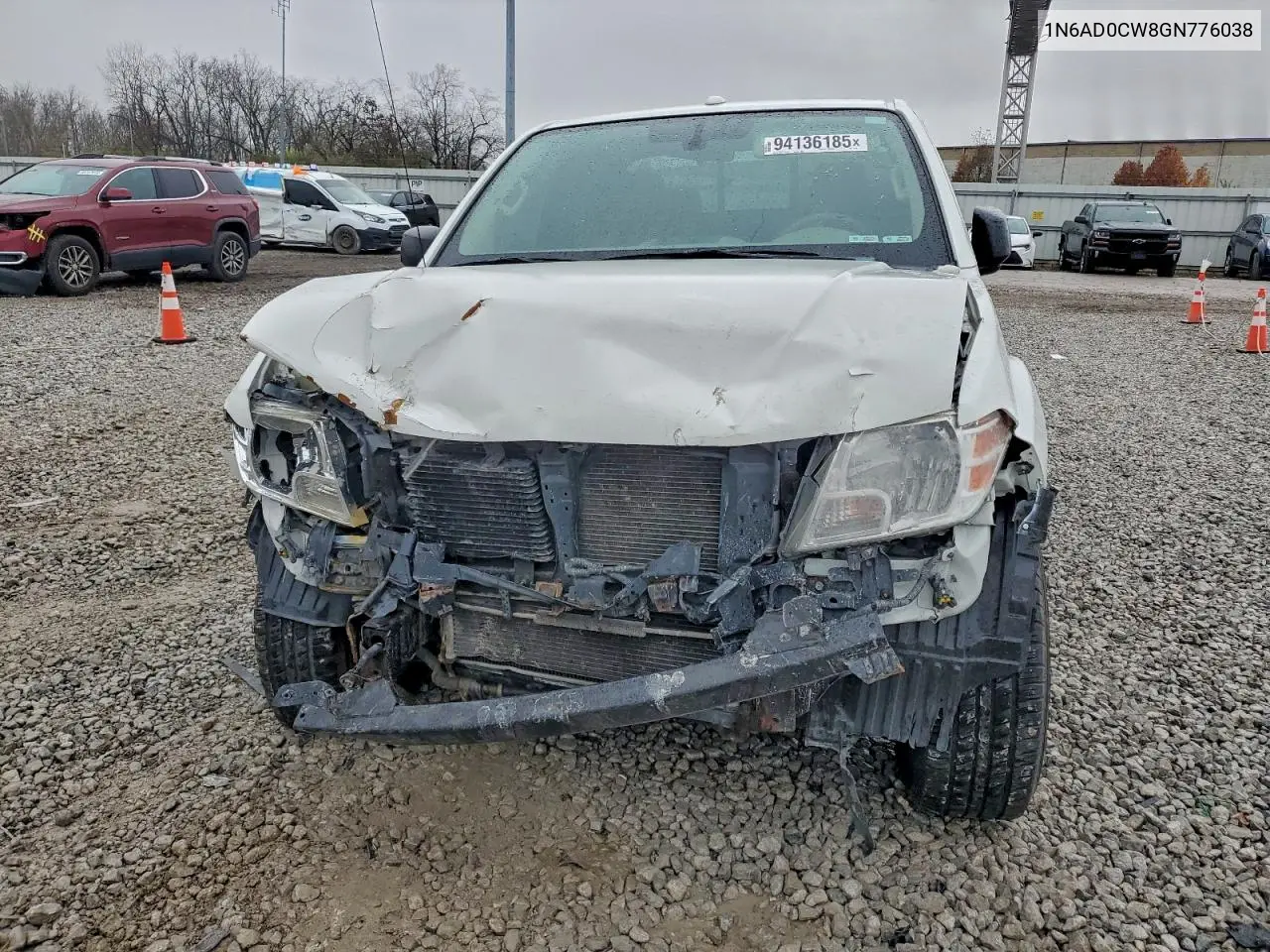 1N6AD0CW8GN776038 2016 Nissan Frontier Sv