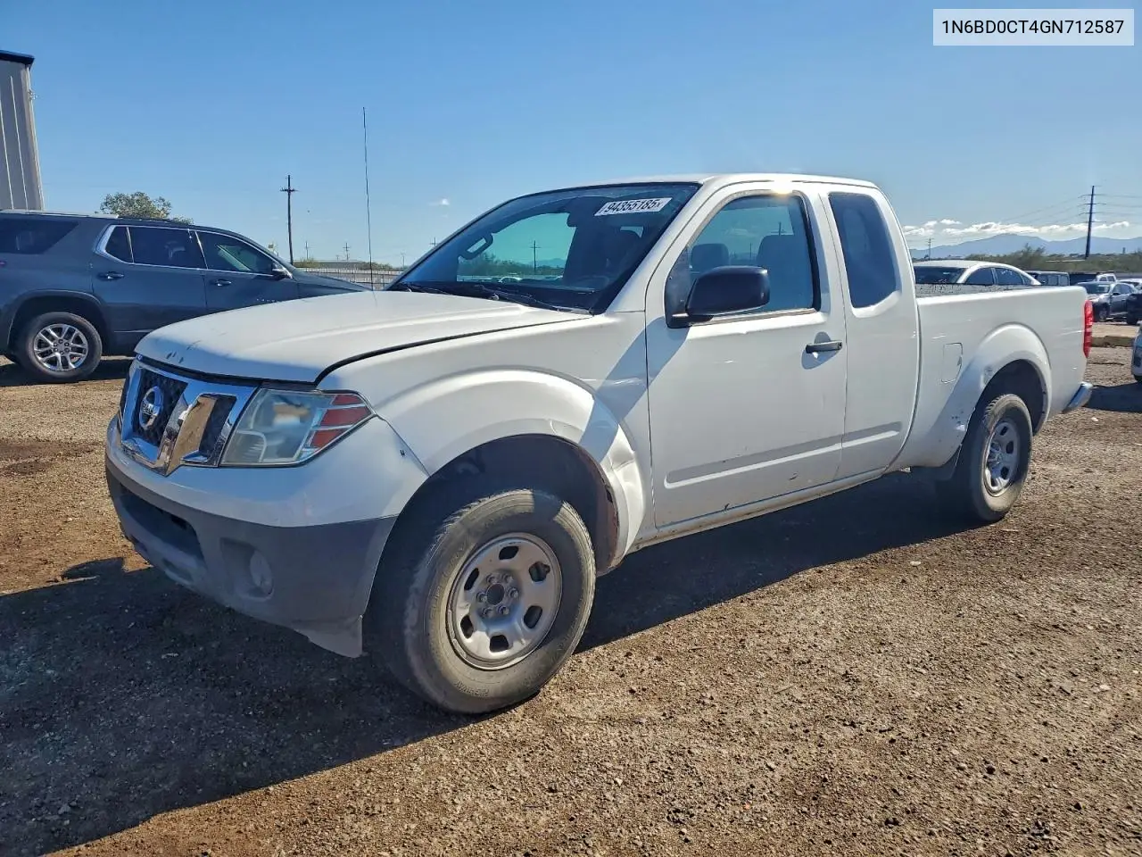 1N6BD0CT4GN712587 2016 Nissan Frontier S