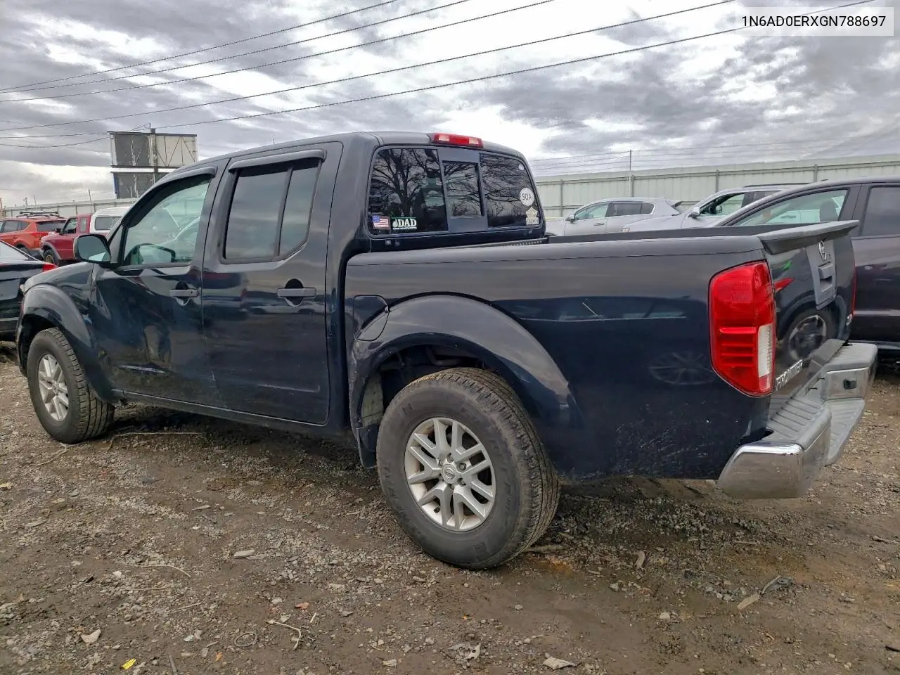 1N6AD0ERXGN788697 2016 Nissan Frontier S
