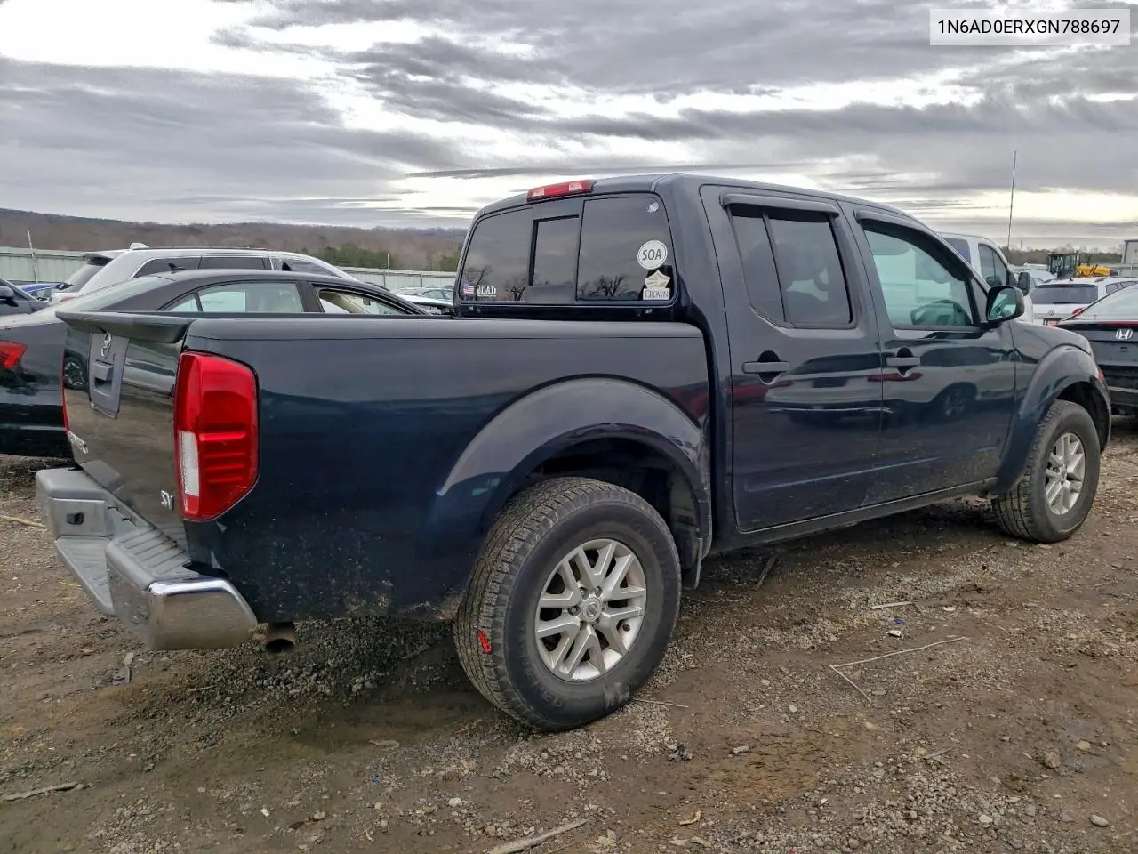 1N6AD0ERXGN788697 2016 Nissan Frontier S