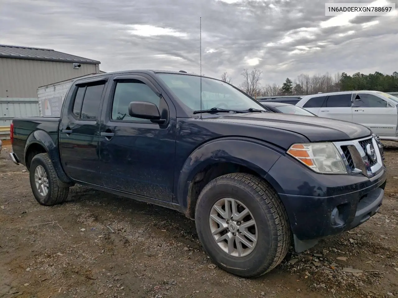 1N6AD0ERXGN788697 2016 Nissan Frontier S