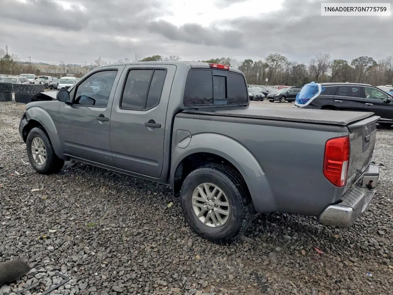 1N6AD0ER7GN775759 2016 Nissan Frontier S