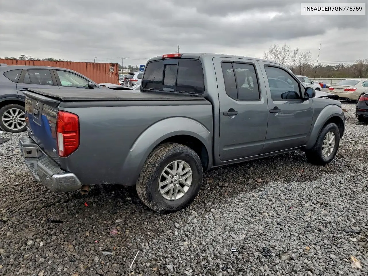 1N6AD0ER7GN775759 2016 Nissan Frontier S