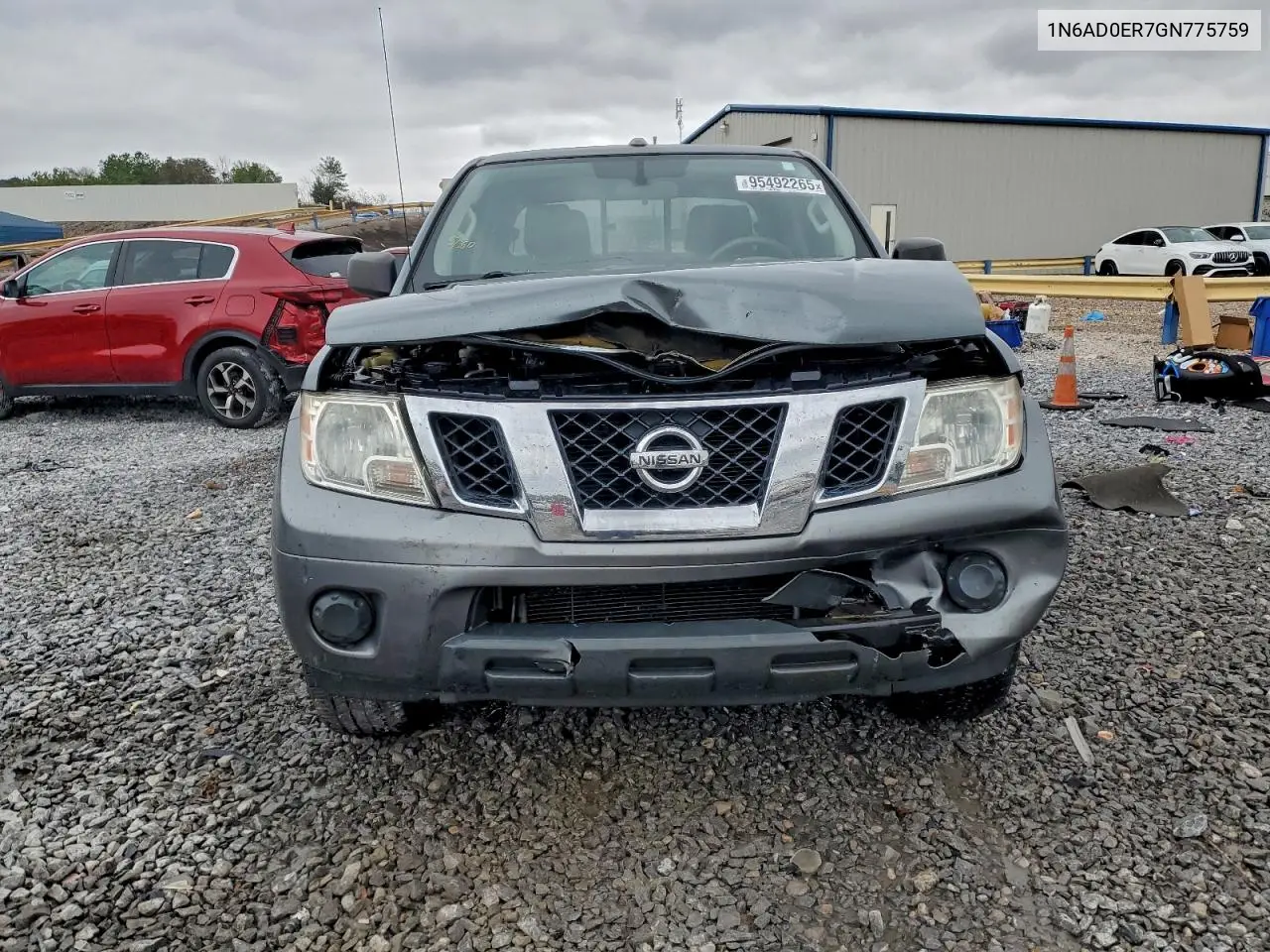 1N6AD0ER7GN775759 2016 Nissan Frontier S