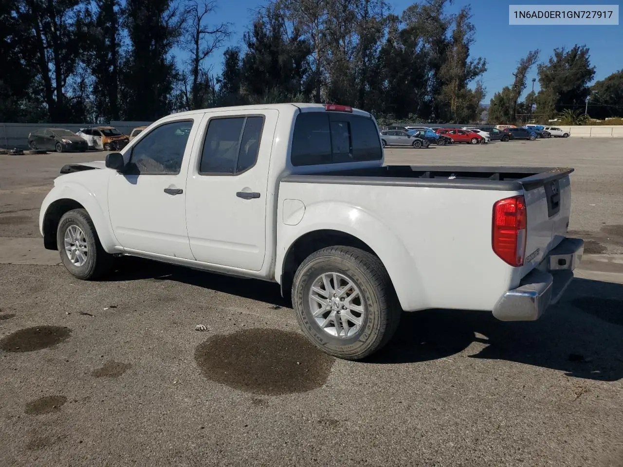 1N6AD0ER1GN727917 2016 Nissan Frontier S