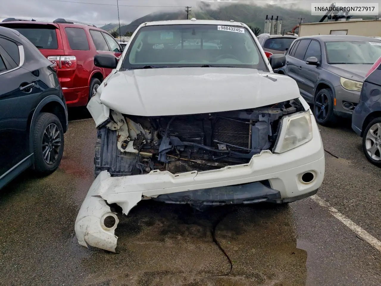 1N6AD0ER1GN727917 2016 Nissan Frontier S