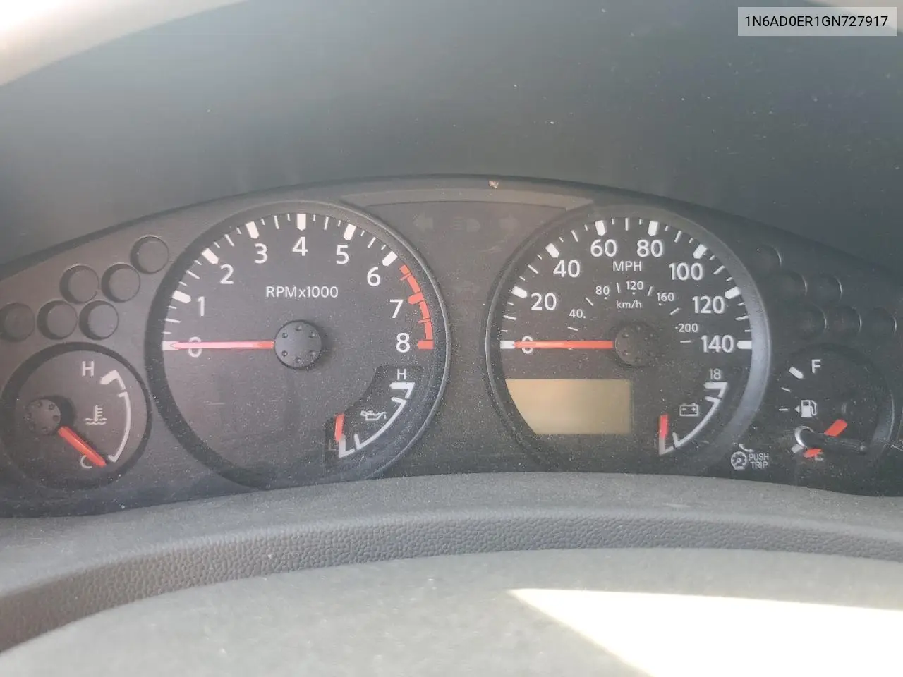 1N6AD0ER1GN727917 2016 Nissan Frontier S