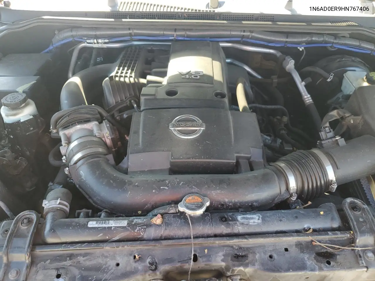 1N6AD0ER9HN767406 2017 Nissan Frontier S