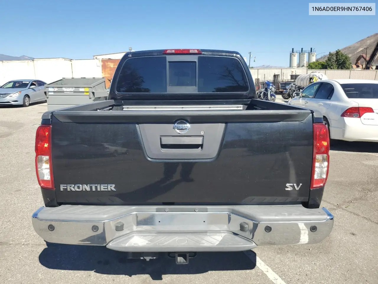 1N6AD0ER9HN767406 2017 Nissan Frontier S