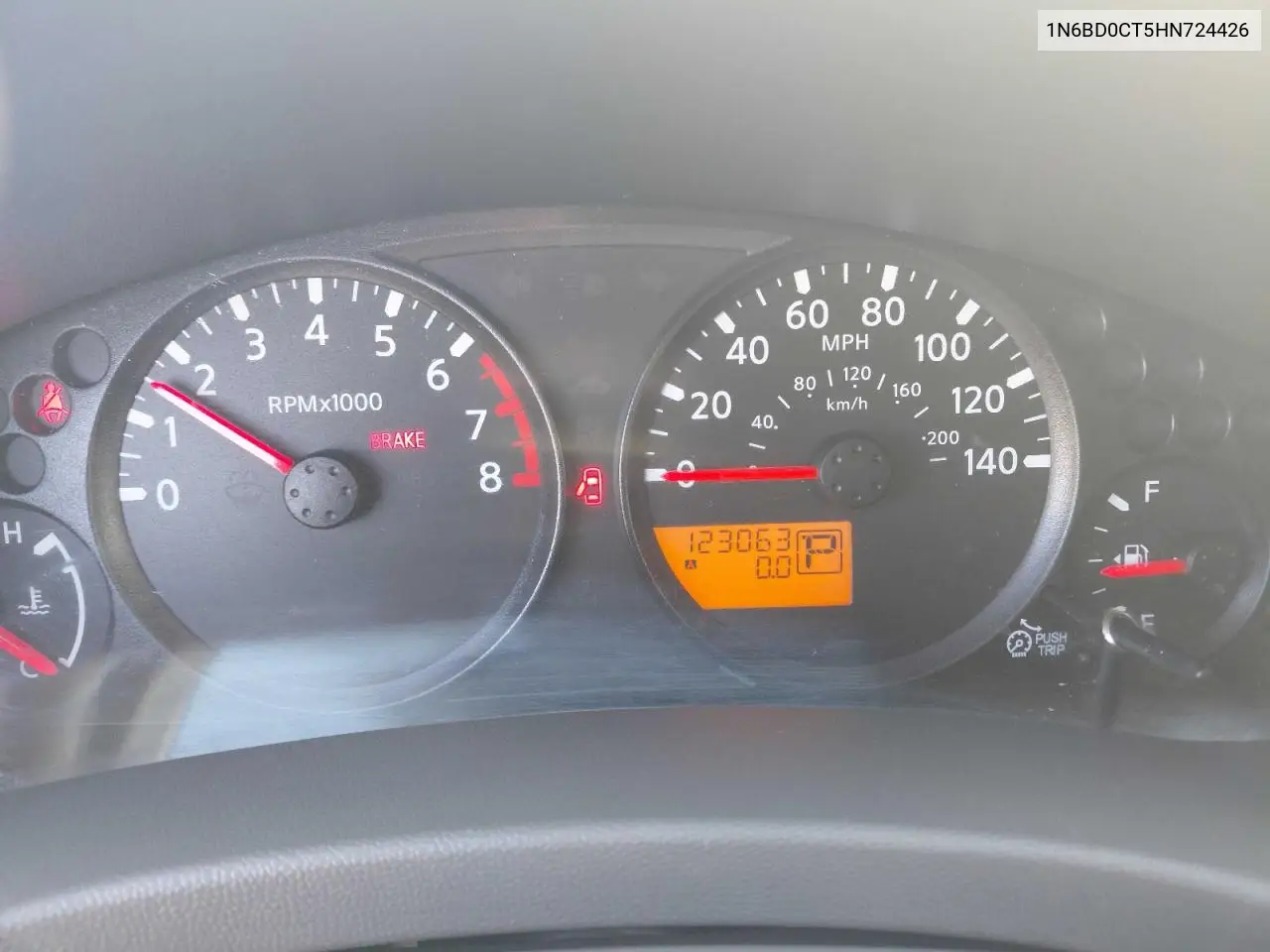 1N6BD0CT5HN724426 2017 Nissan Frontier S