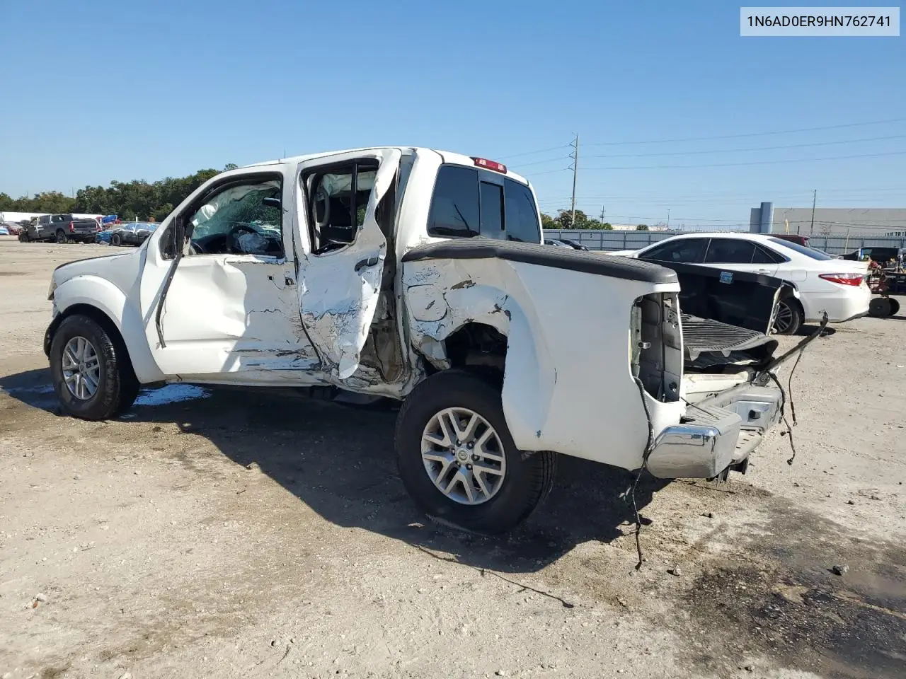 1N6AD0ER9HN762741 2017 Nissan Frontier S
