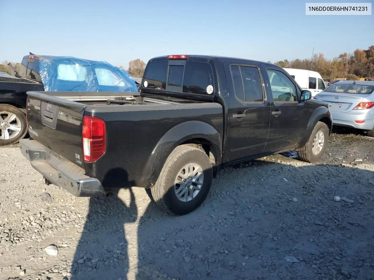 1N6DD0ER6HN741231 2017 Nissan Frontier S