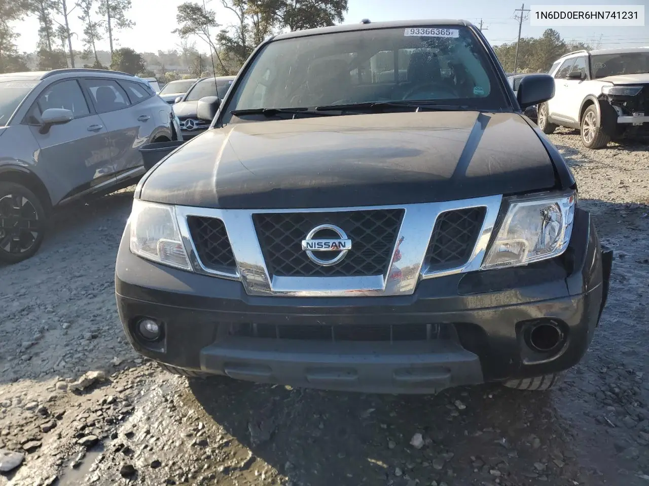 1N6DD0ER6HN741231 2017 Nissan Frontier S