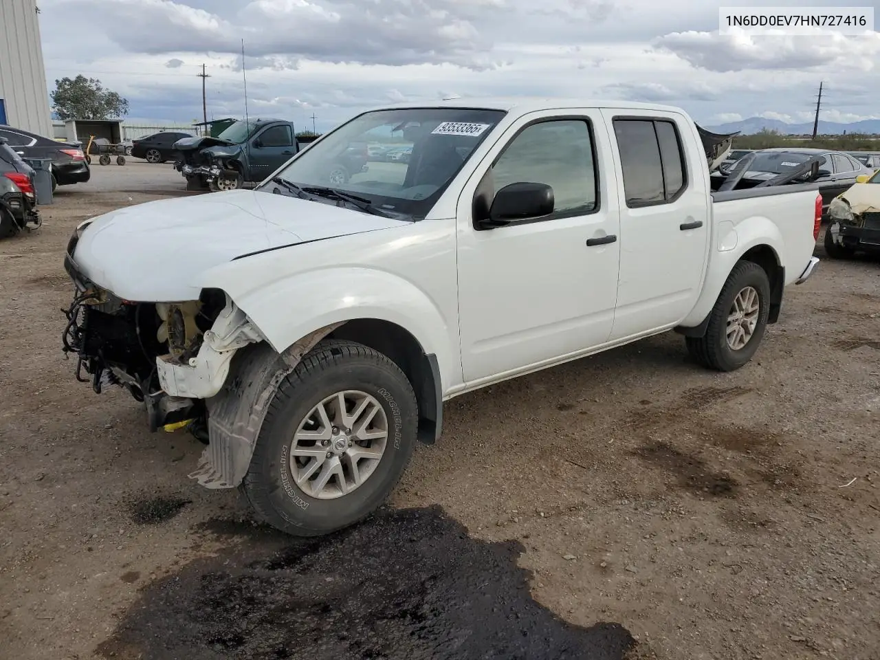 1N6DD0EV7HN727416 2017 Nissan Frontier S