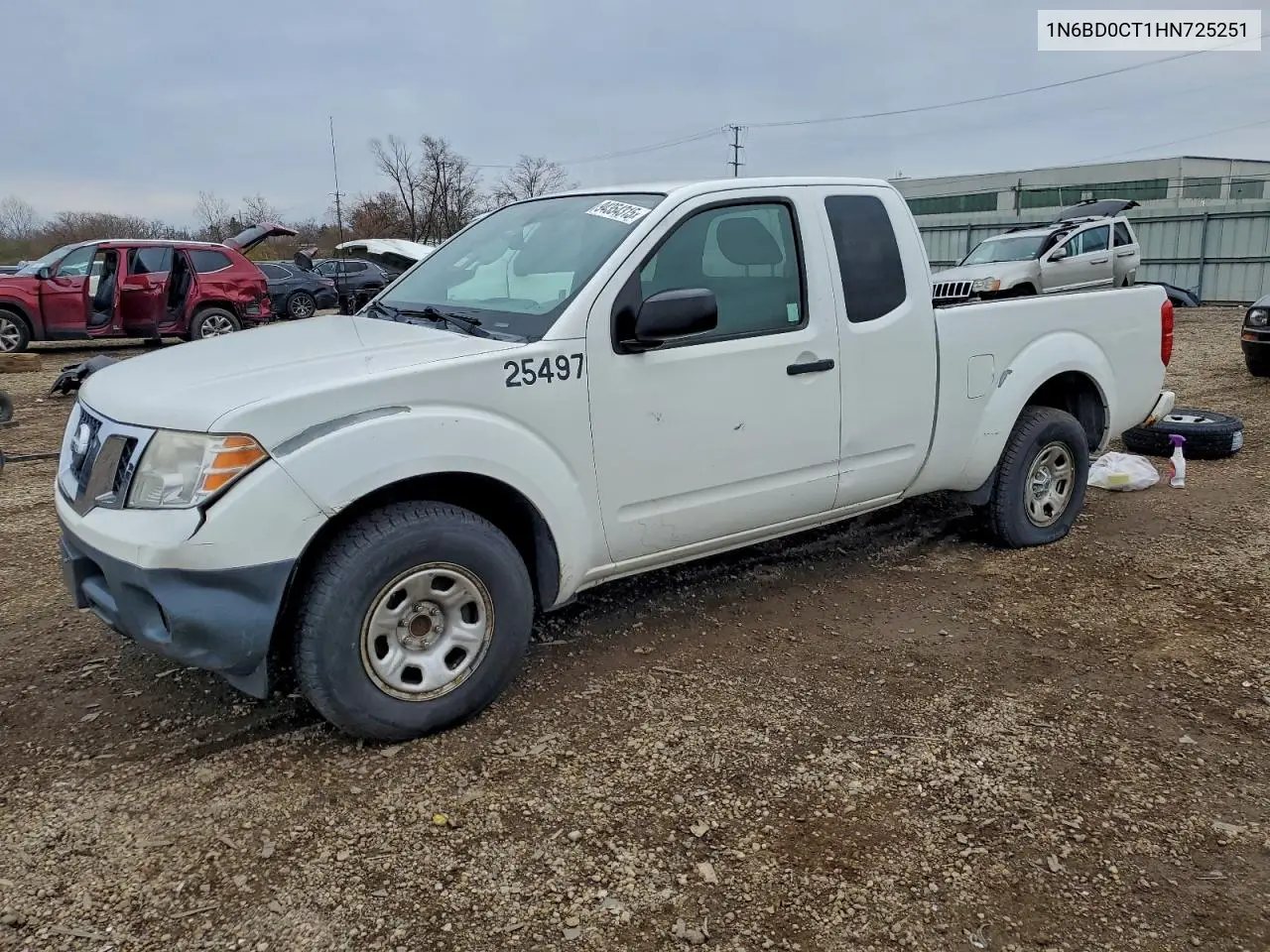 1N6BD0CT1HN725251 2017 Nissan Frontier S