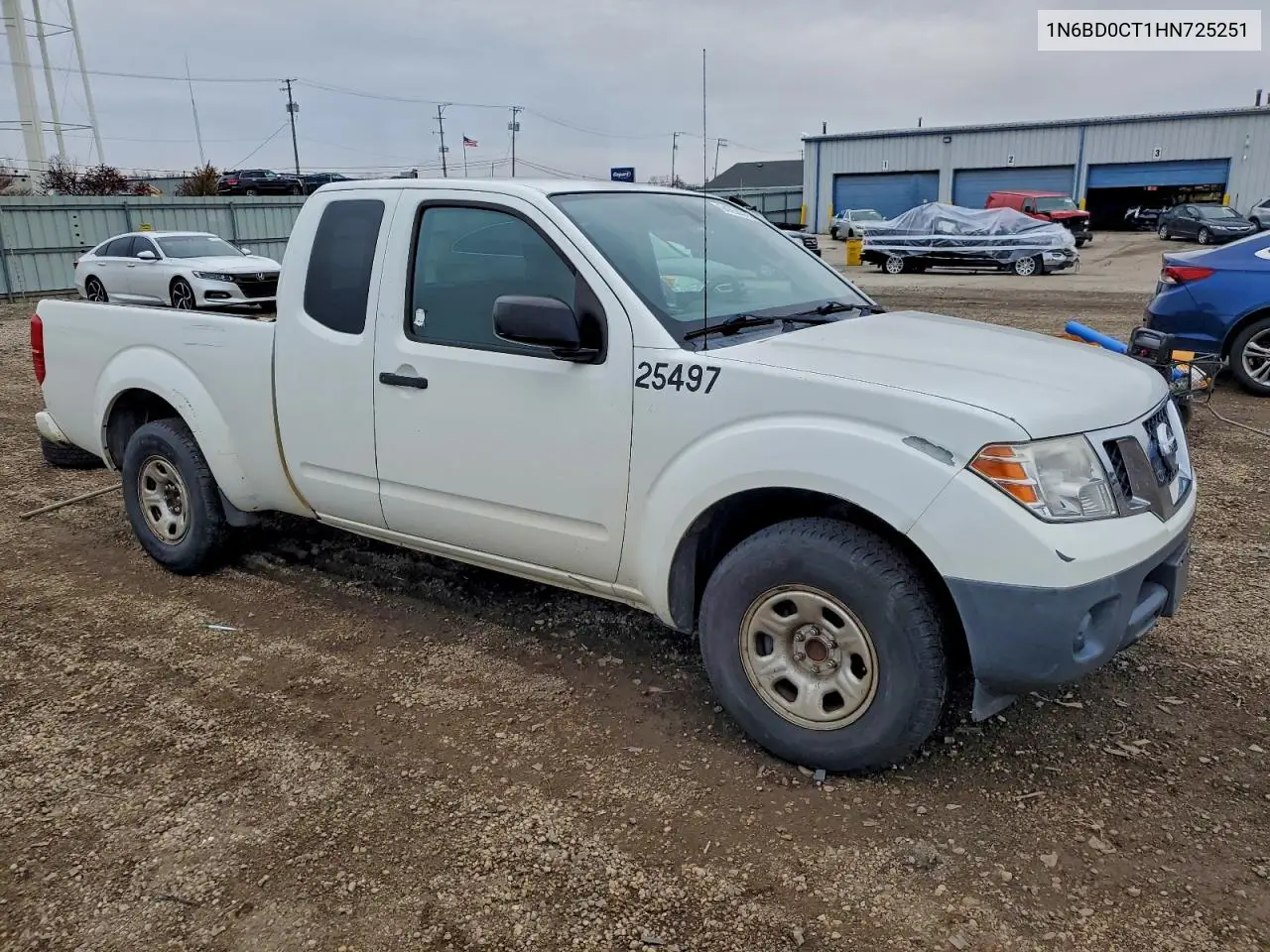 1N6BD0CT1HN725251 2017 Nissan Frontier S