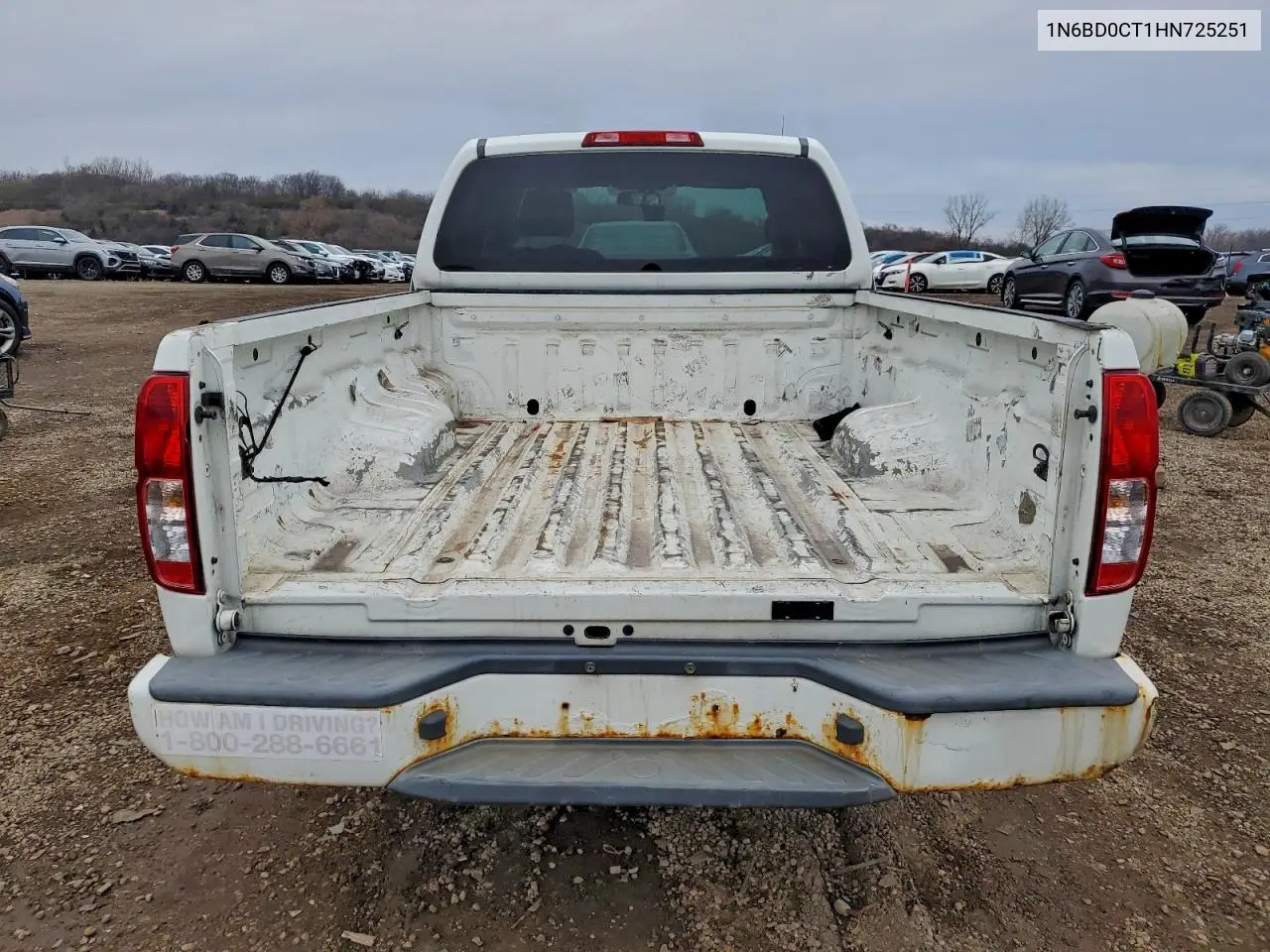 1N6BD0CT1HN725251 2017 Nissan Frontier S