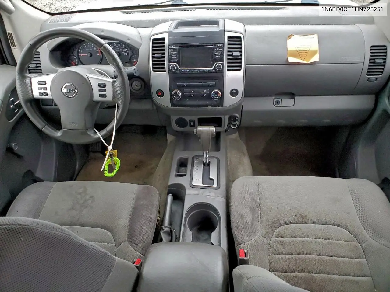 1N6BD0CT1HN725251 2017 Nissan Frontier S