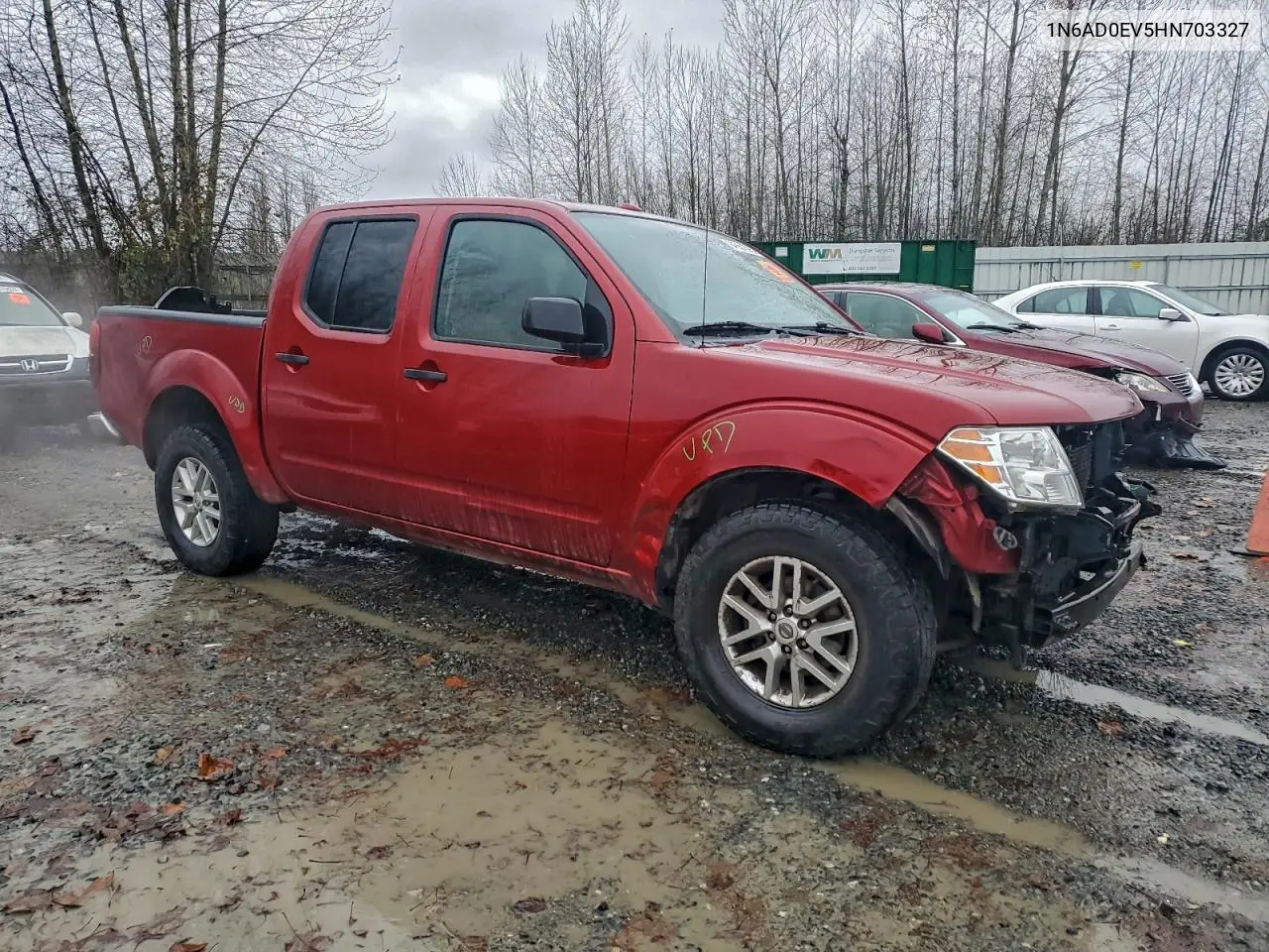 1N6AD0EV5HN703327 2017 Nissan Frontier S