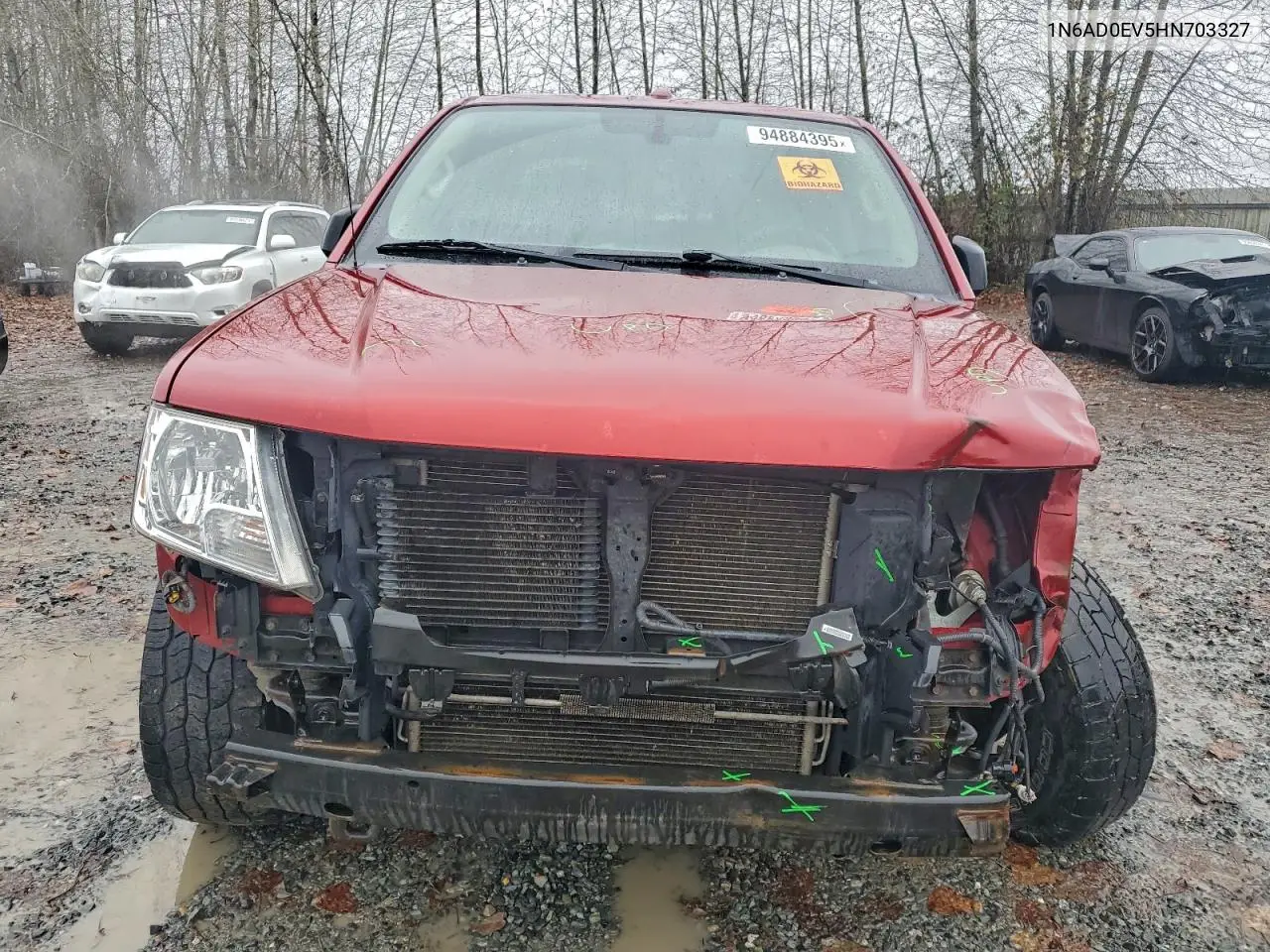 1N6AD0EV5HN703327 2017 Nissan Frontier S