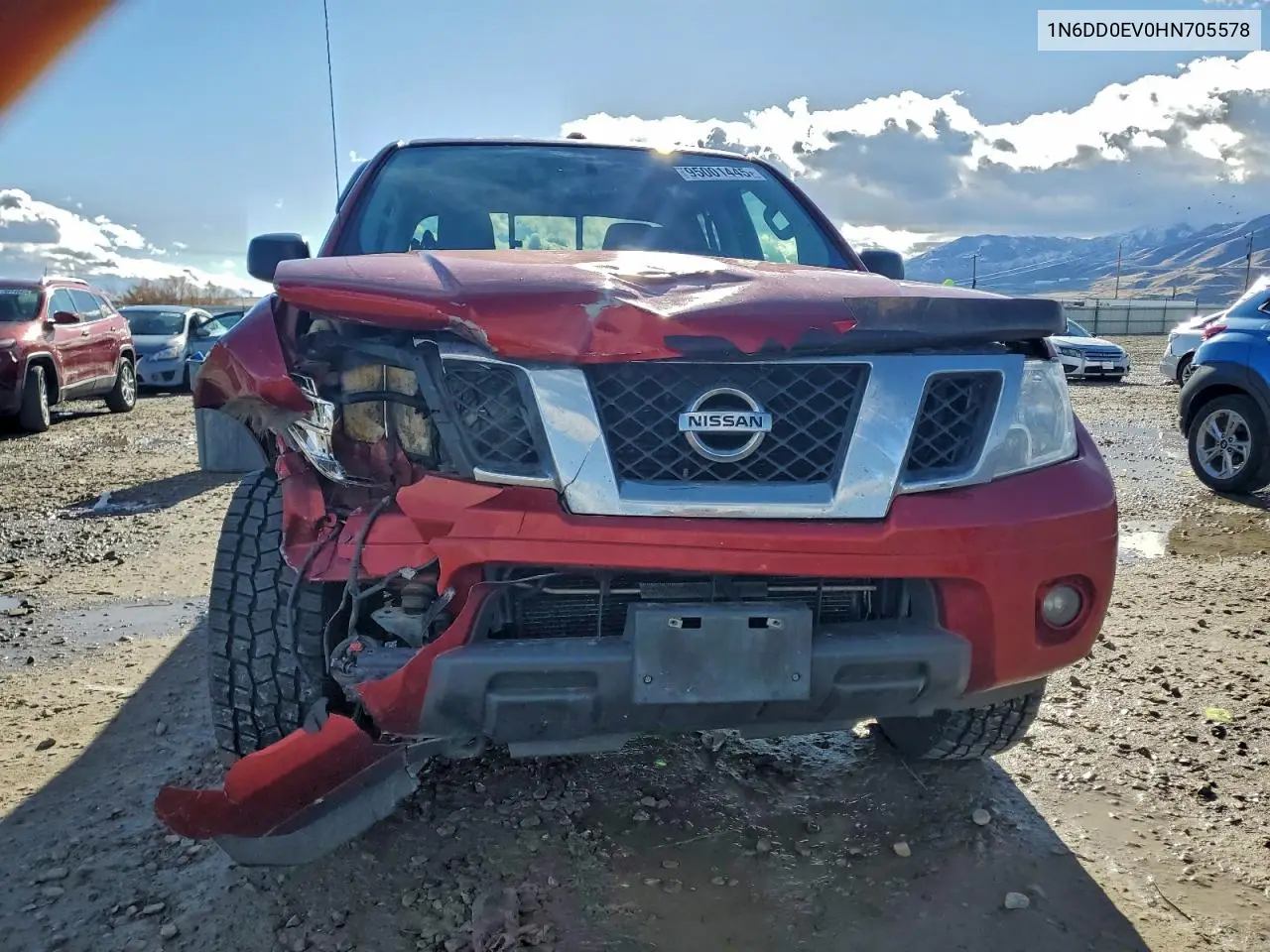 1N6DD0EV0HN705578 2017 Nissan Frontier S