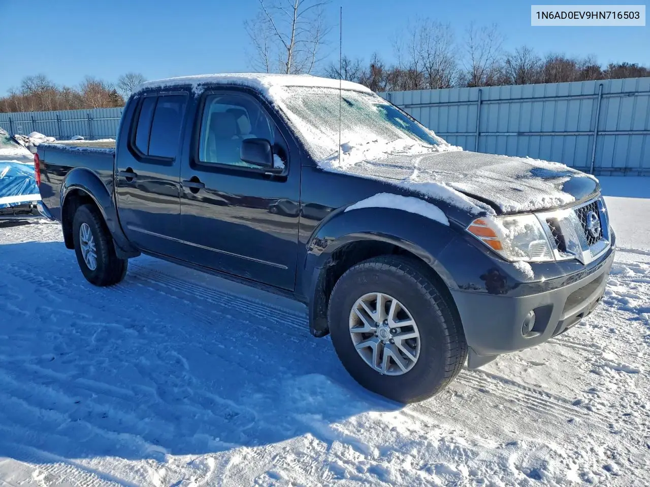 1N6AD0EV9HN716503 2017 Nissan Frontier S