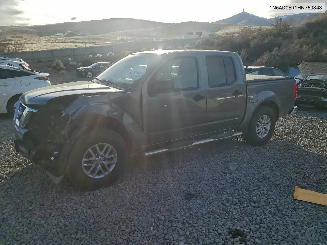1N6AD0ER1HN750843 2017 Nissan Frontier S