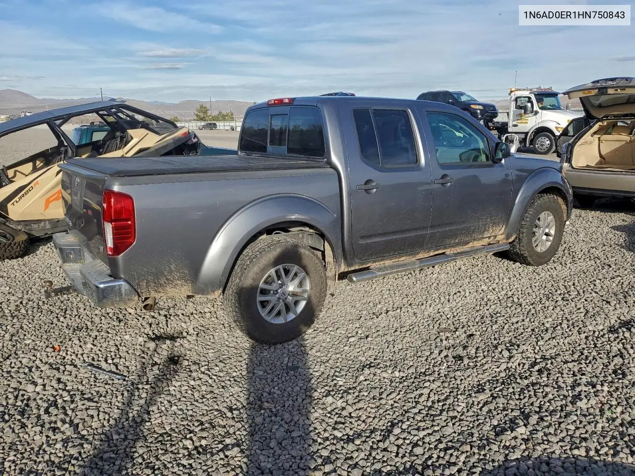 1N6AD0ER1HN750843 2017 Nissan Frontier S