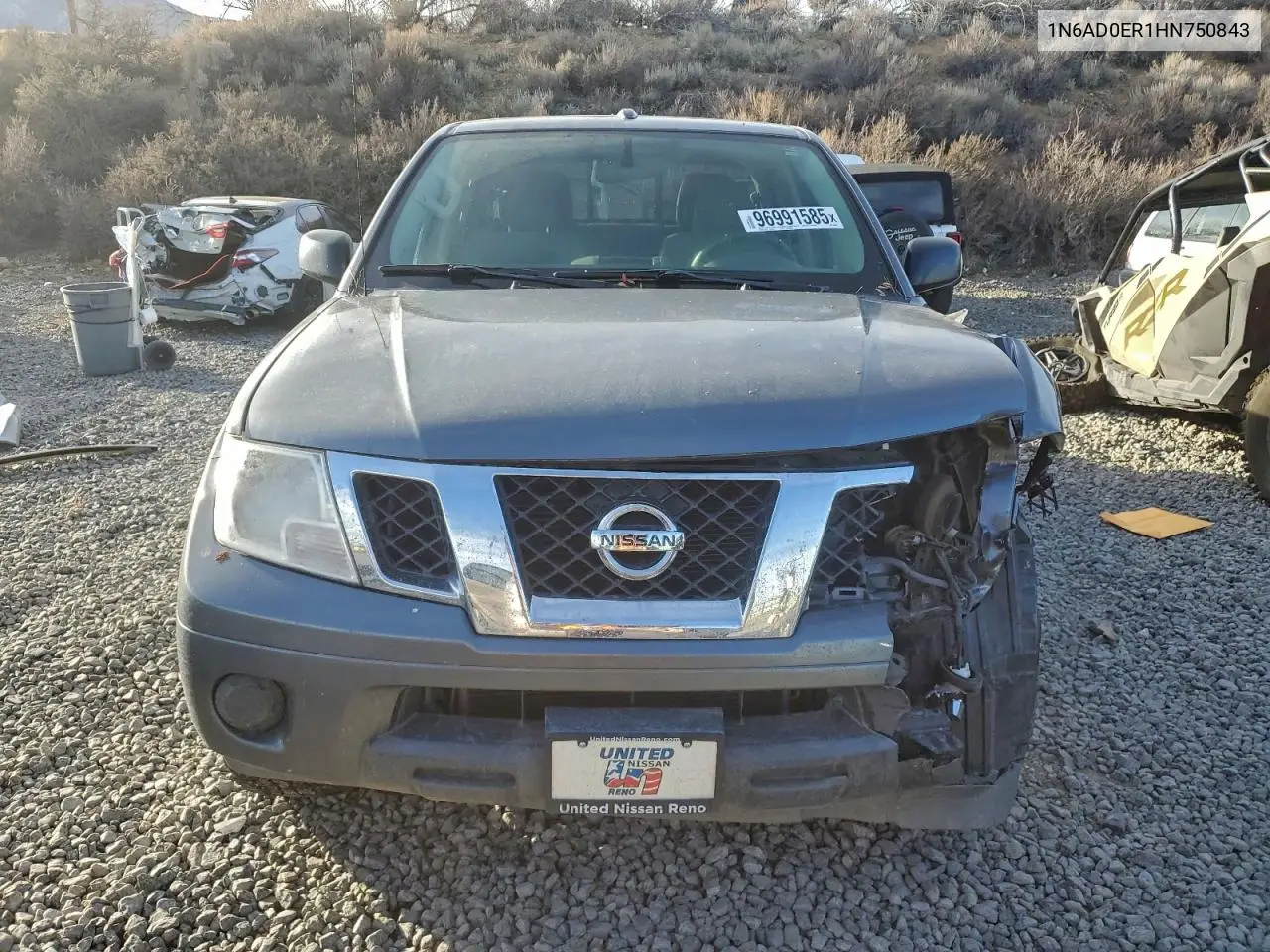 1N6AD0ER1HN750843 2017 Nissan Frontier S