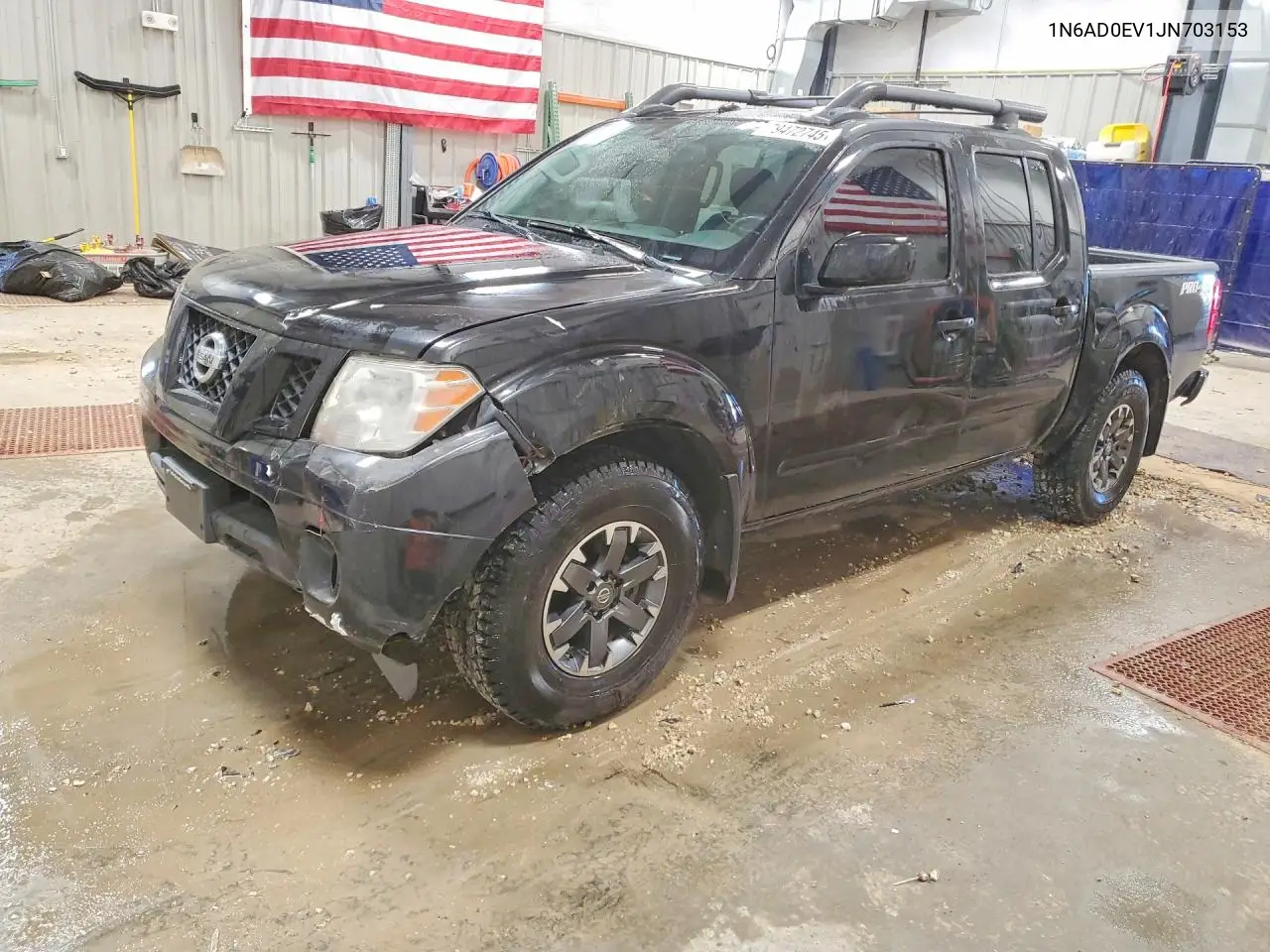 1N6AD0EV1JN703153 2018 Nissan Frontier Sv