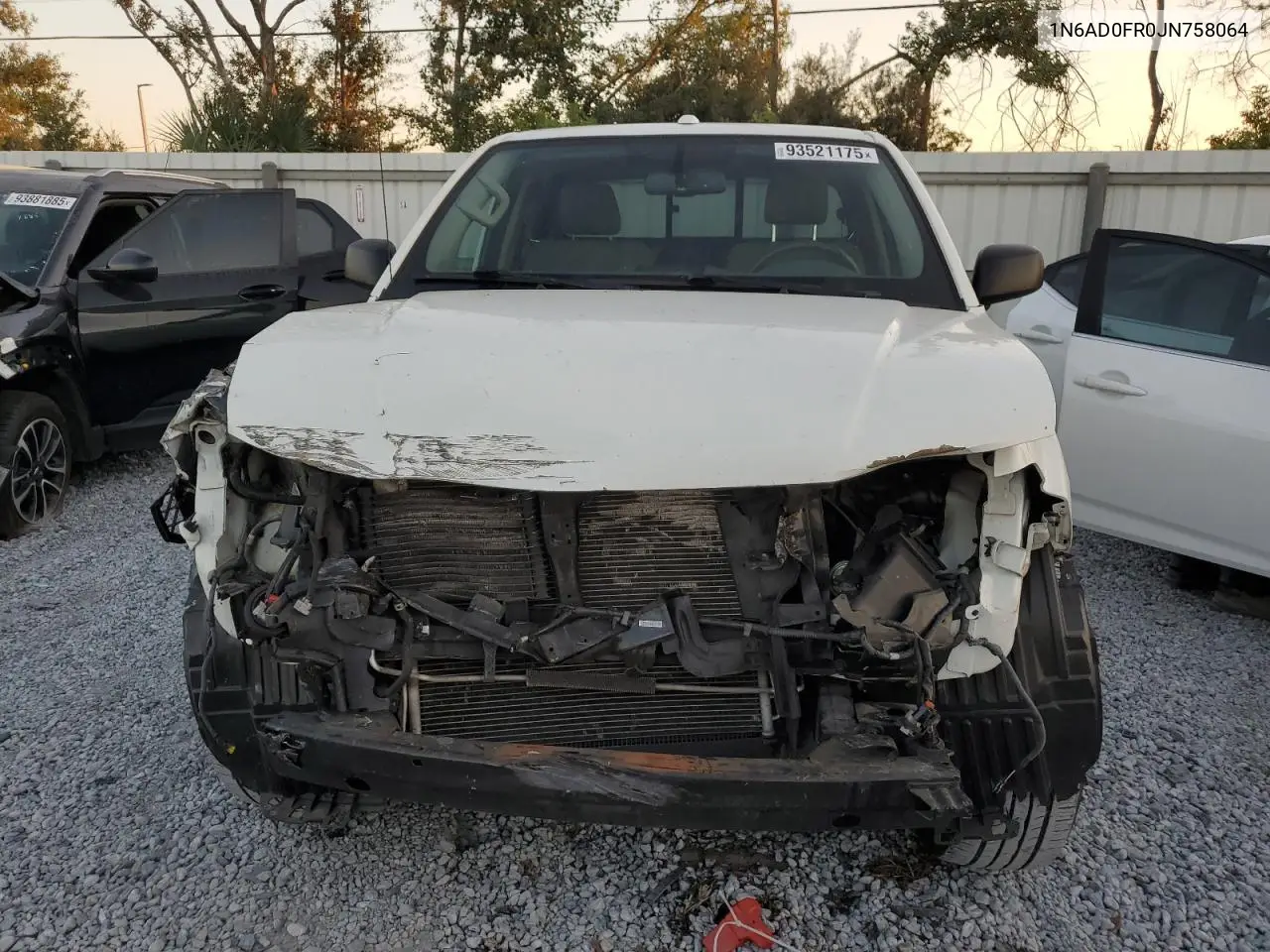 1N6AD0FR0JN758064 2018 Nissan Frontier Sv