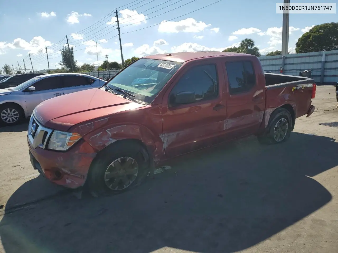 1N6DD0ER1JN761747 2018 Nissan Frontier S